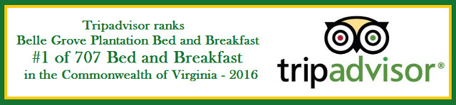 Read more about the article Belle Grove named top bed and breakfast by Trip Advisor